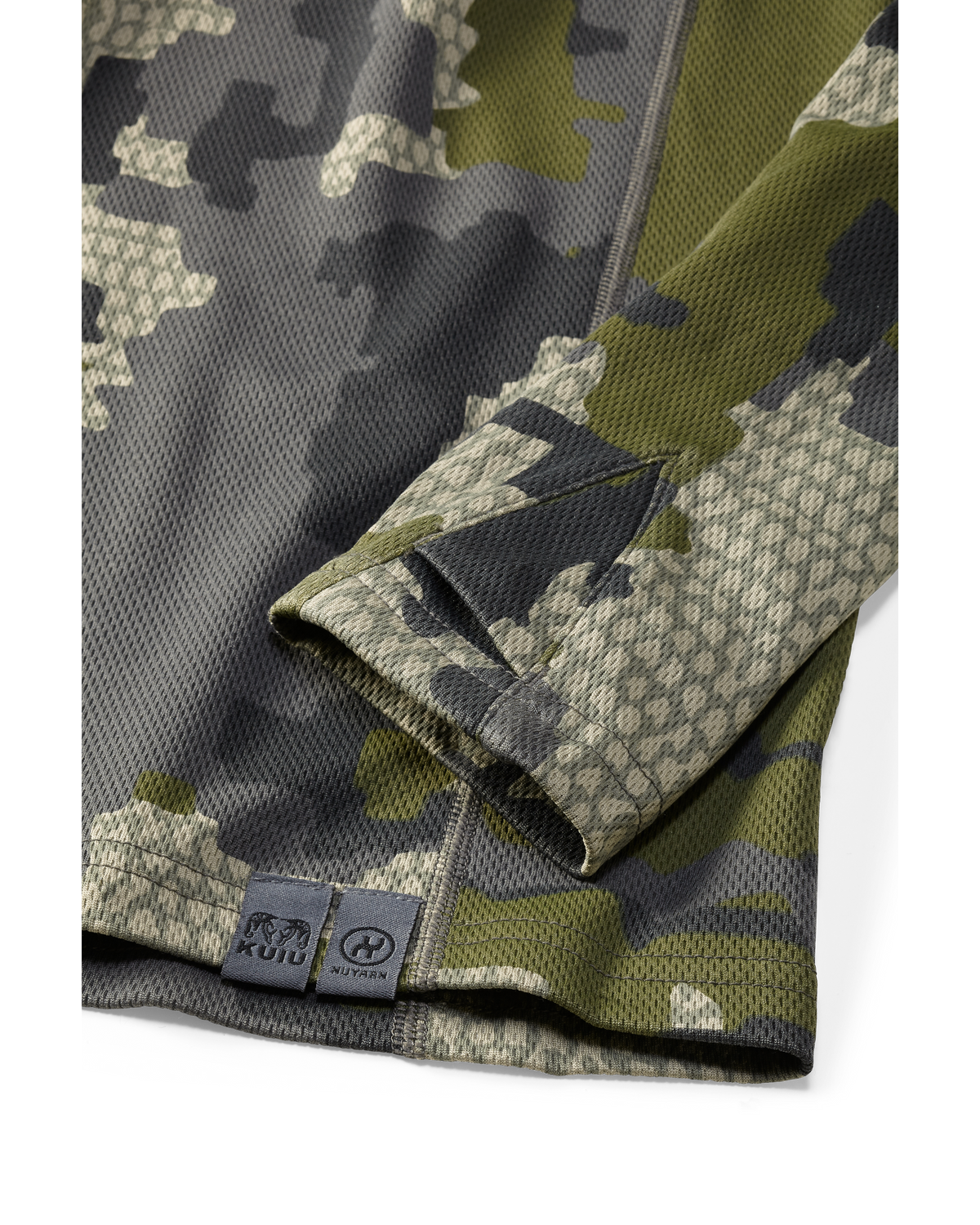 PRO Merino 200 Zip T Hoodie Verde KUIU