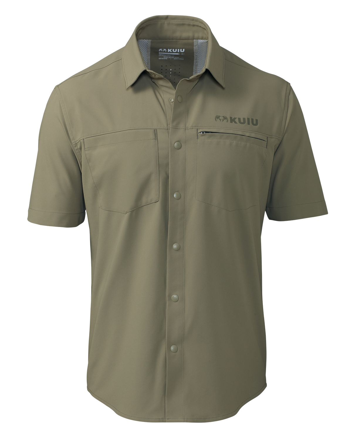 Men's Mesa Vented Short Sleeve Snap Shirt | Khaki – KUIU