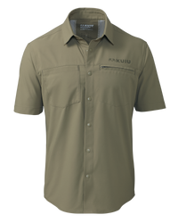 Mesa Vented SS Snap Shirt | Khaki