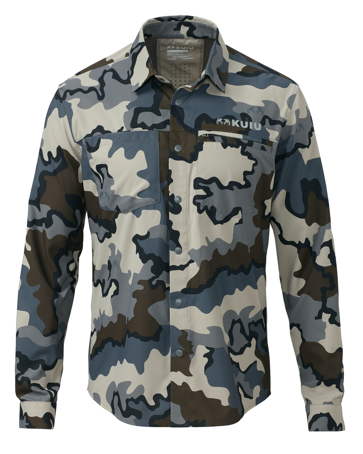KUIU Mesa Vented Long Sleeves Snap Shirt in Vias KUIU Mesa Vented Long Sleeves Snap Shirt in Vias