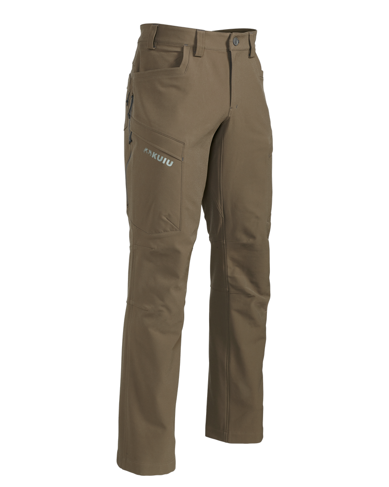 Front of Attack Pant in Major Brown