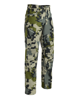 Front of Attack Pant in Verde Camouflage