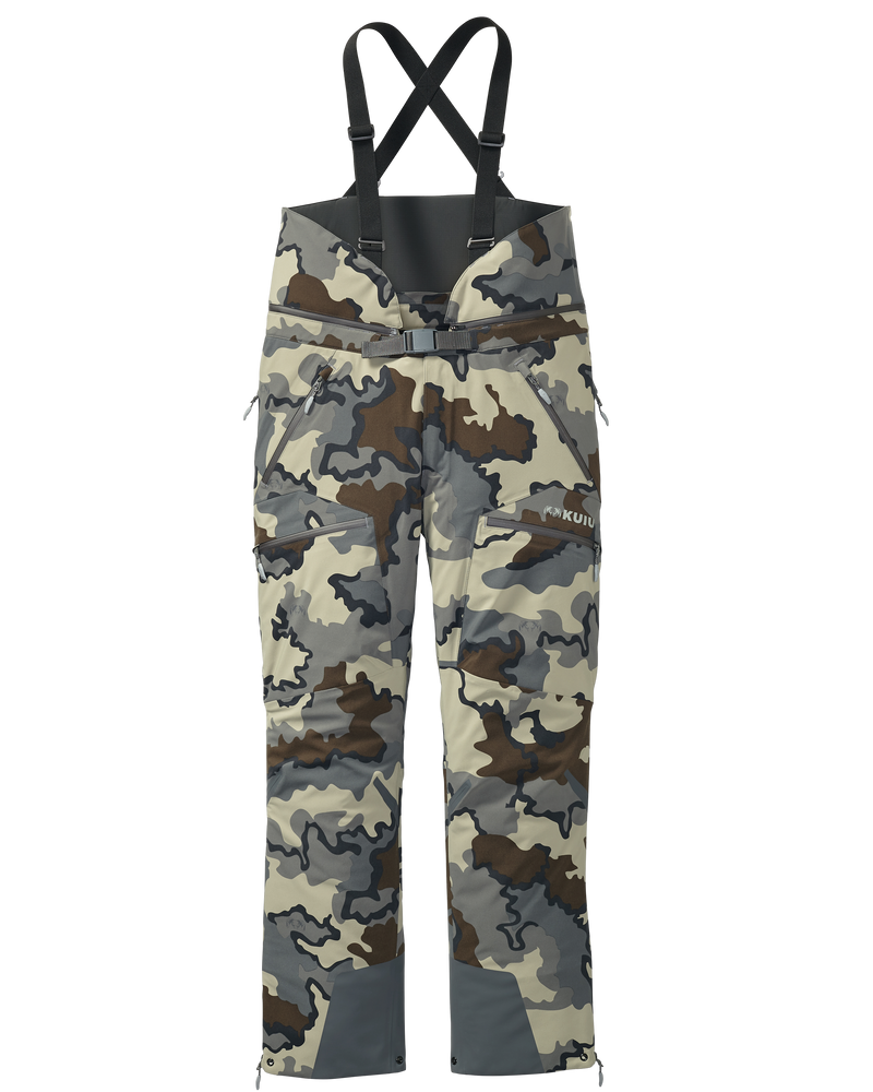 Front of Kutana Gale Force Pant in Vias Camouflage
