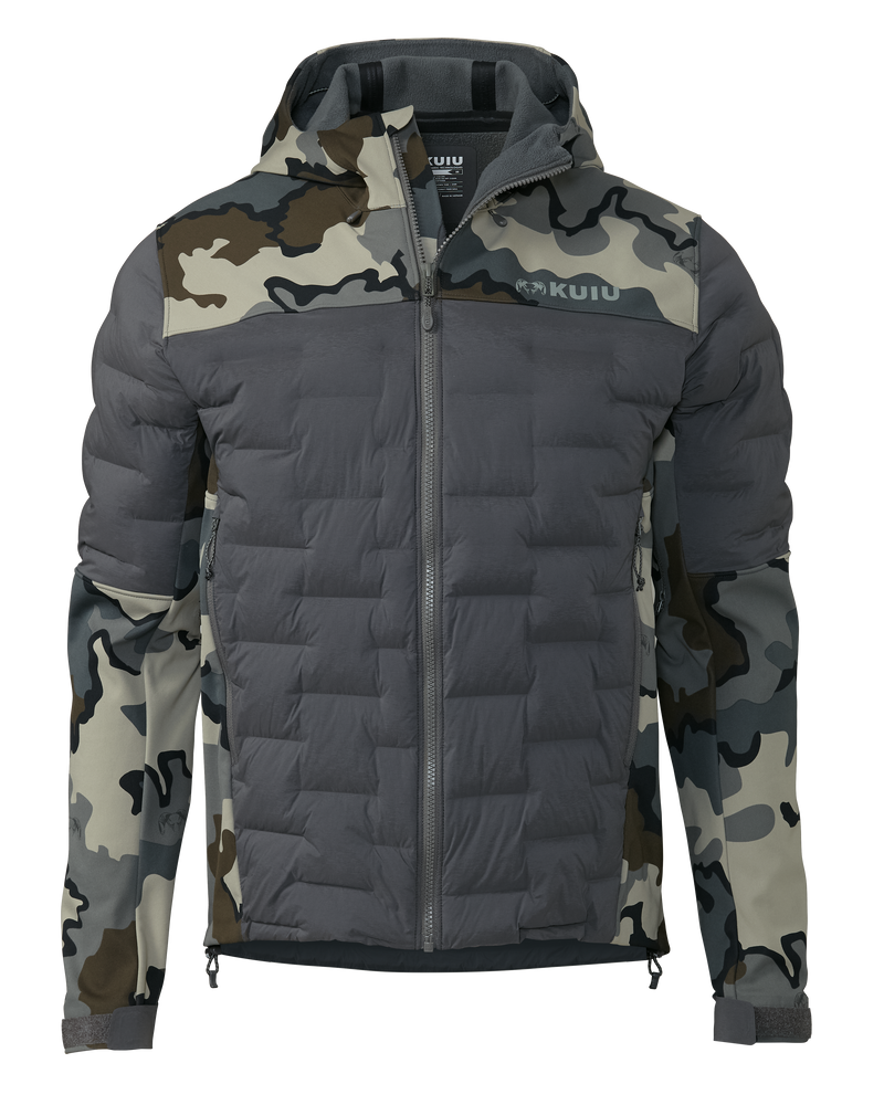 Axis Thermal Hybrid Hooded Jacket | Vias
