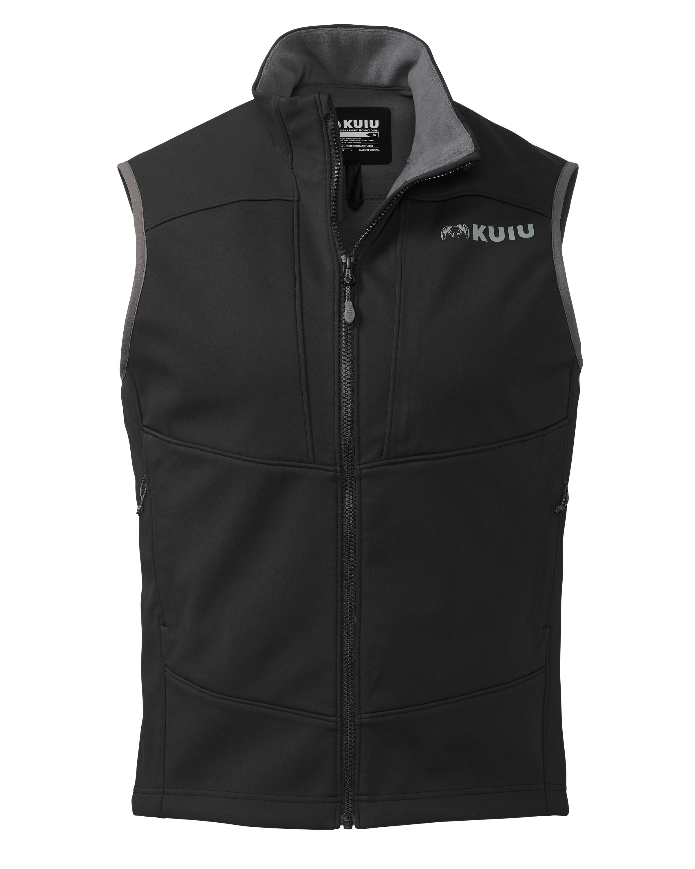Axis Black Hunting Vest - Carbon | KUIU Axis Black Hunting Vest - Carbon | KUIU