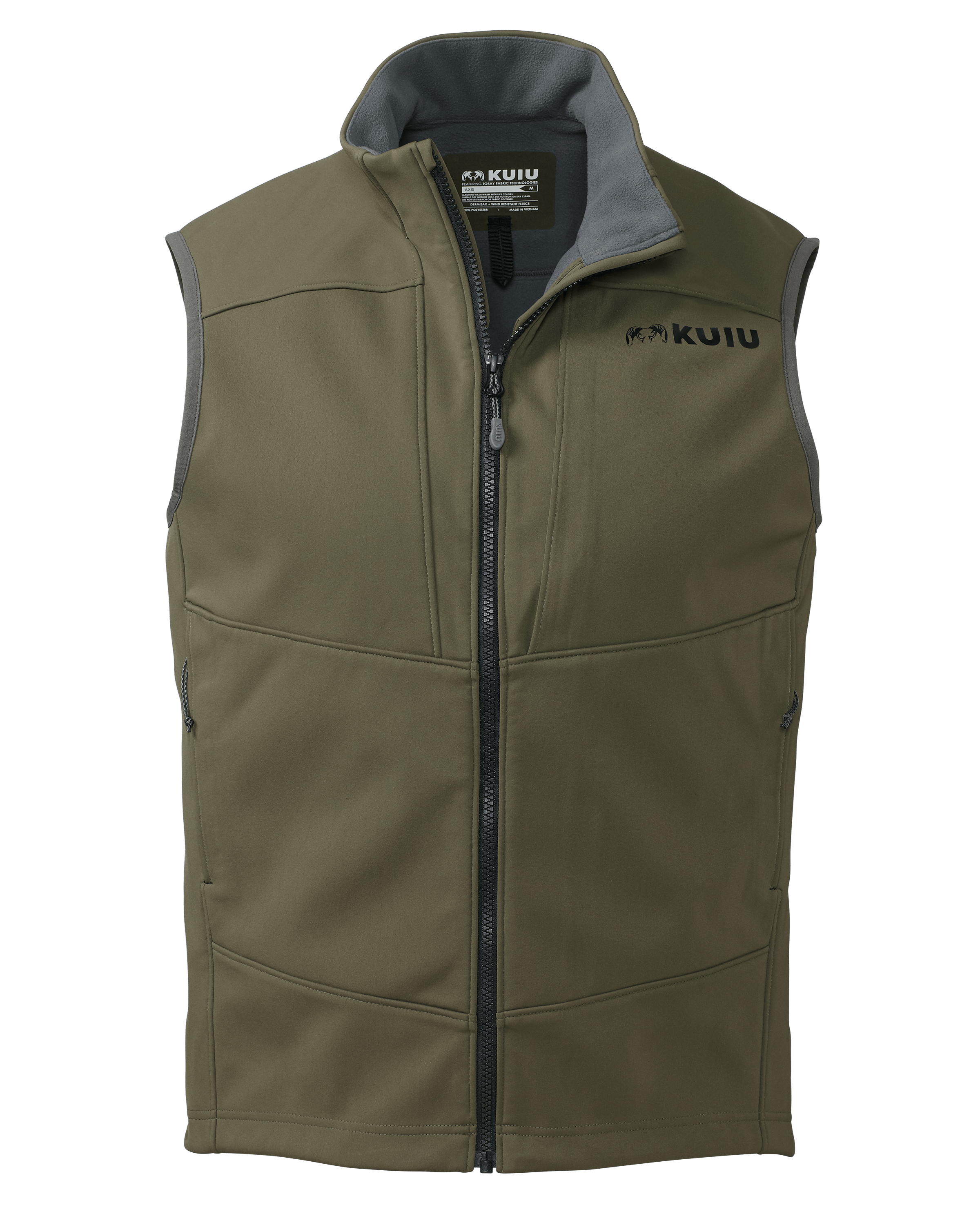 Have a good day/Qulit vest/オリーブ2