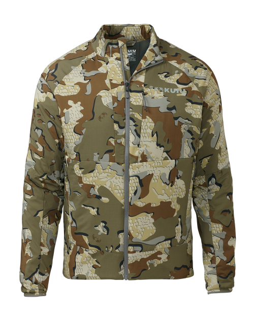 Front of Kenai Jacket in Valo Camouflage
