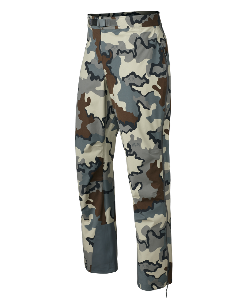 Front of Chugach TR Rain Pant in Vias Camouflage