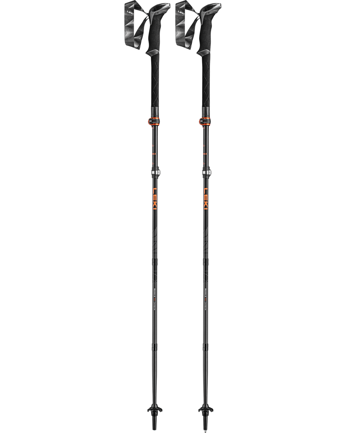 LEKI Makalu FX Carbon Trekking Pole Set Black KUIU