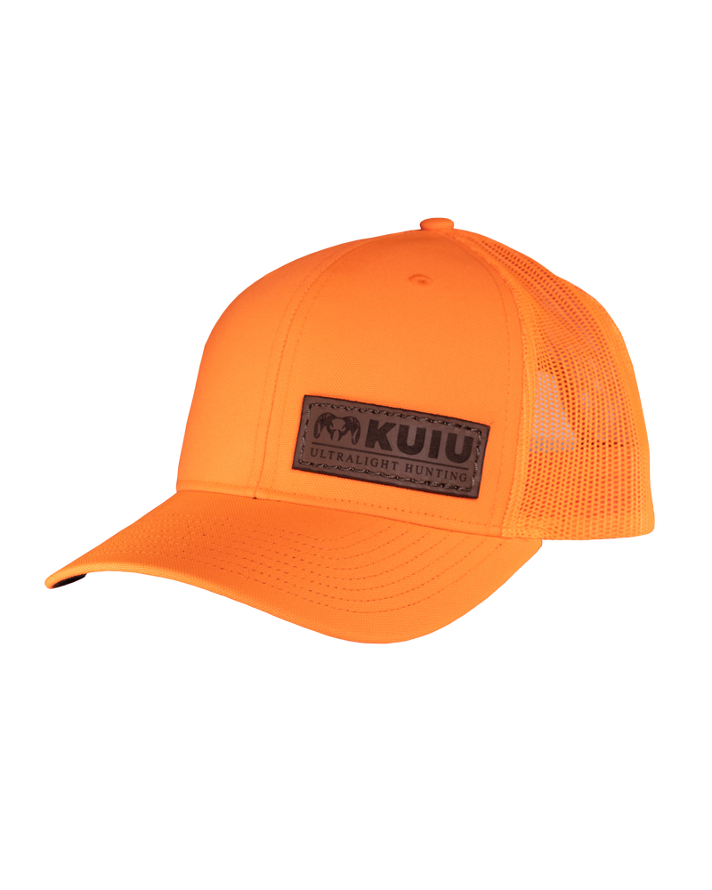 KUIU Side Patch Trucker Hat | Blaze Orange