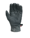 Palm View of Yukon Pro Gloves in Gunmetal Grey Color Highlighting Pittard's Oil Tac Leather