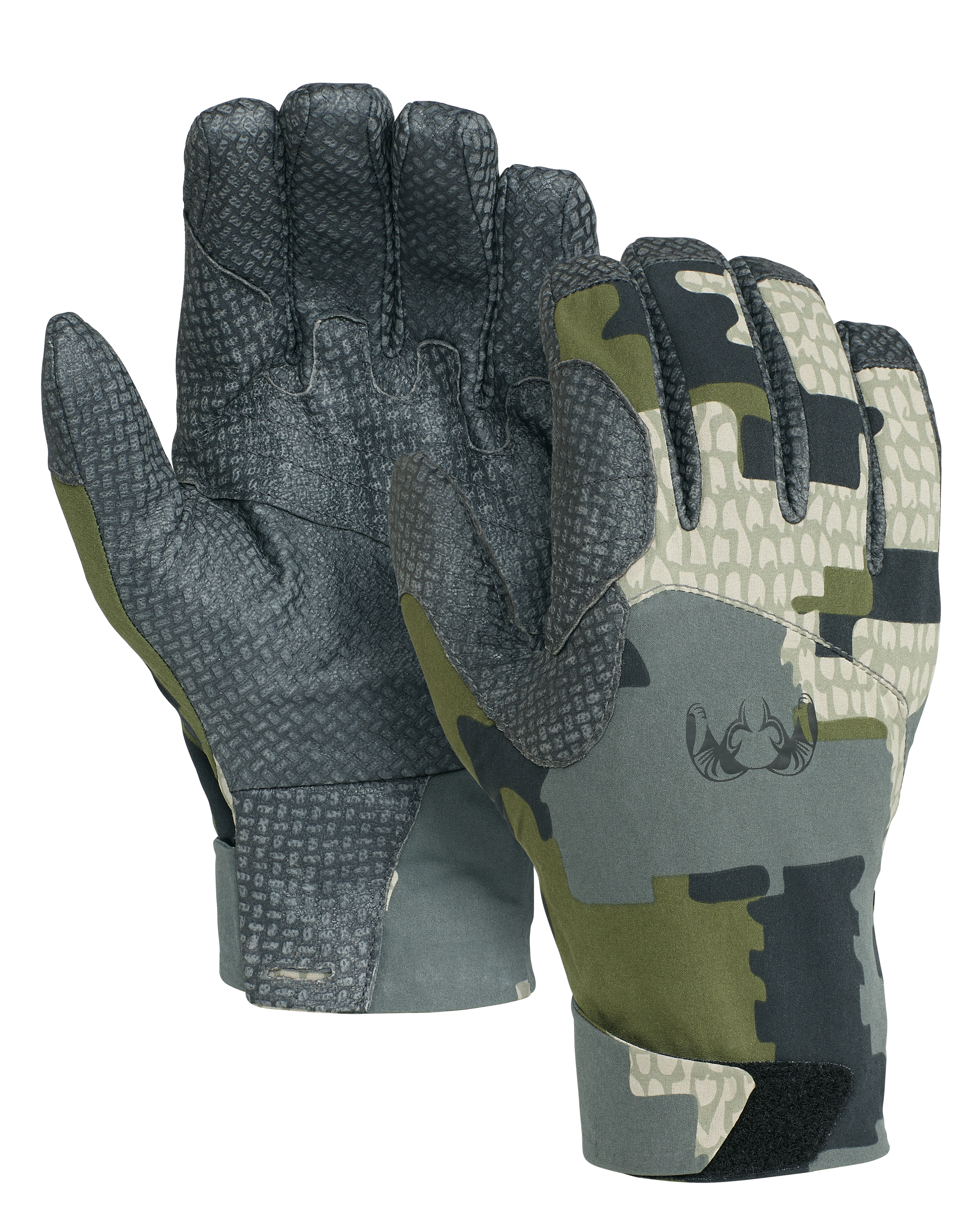 Yukon PRO Waterproof Camo Hunting Gloves Verde KUIU