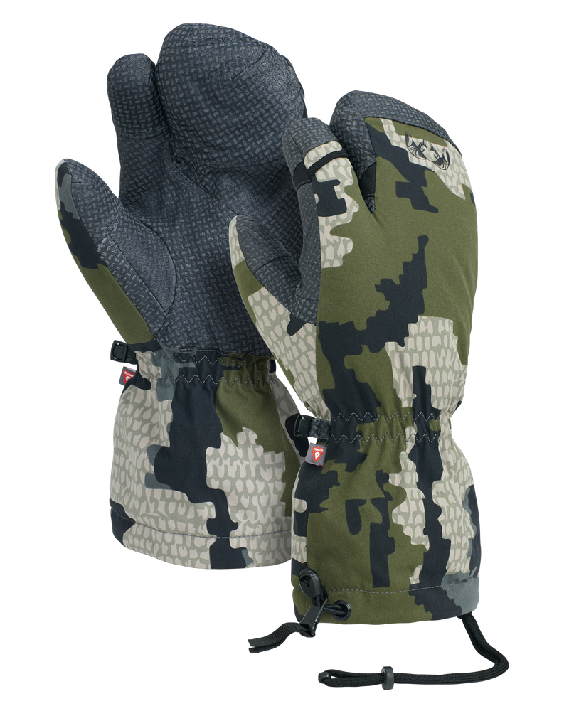 Front and Back of Northstar Glomitt in Verde Camouflage