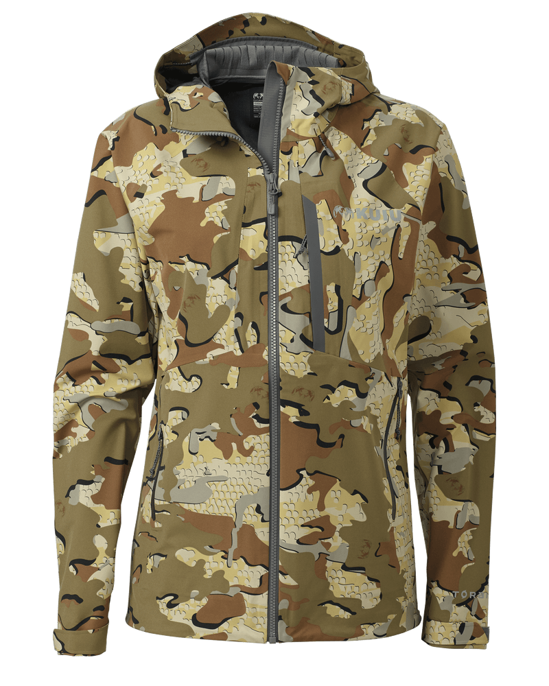 Front of Women's TR Rain Jacket in Valo Camouflage