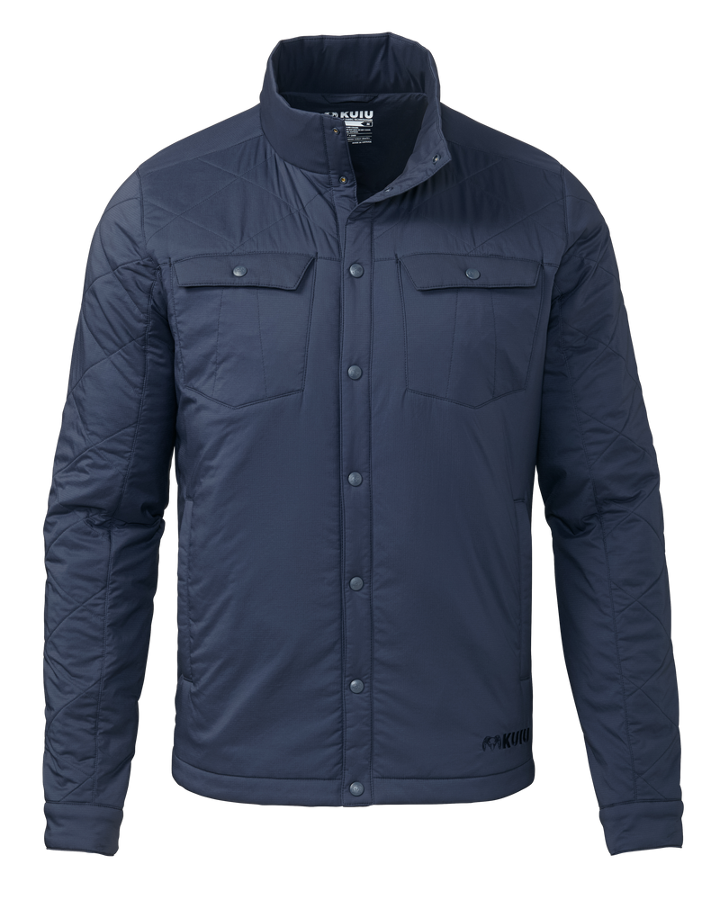 Base Camp Insulated Snap Shirt | Steel Blue