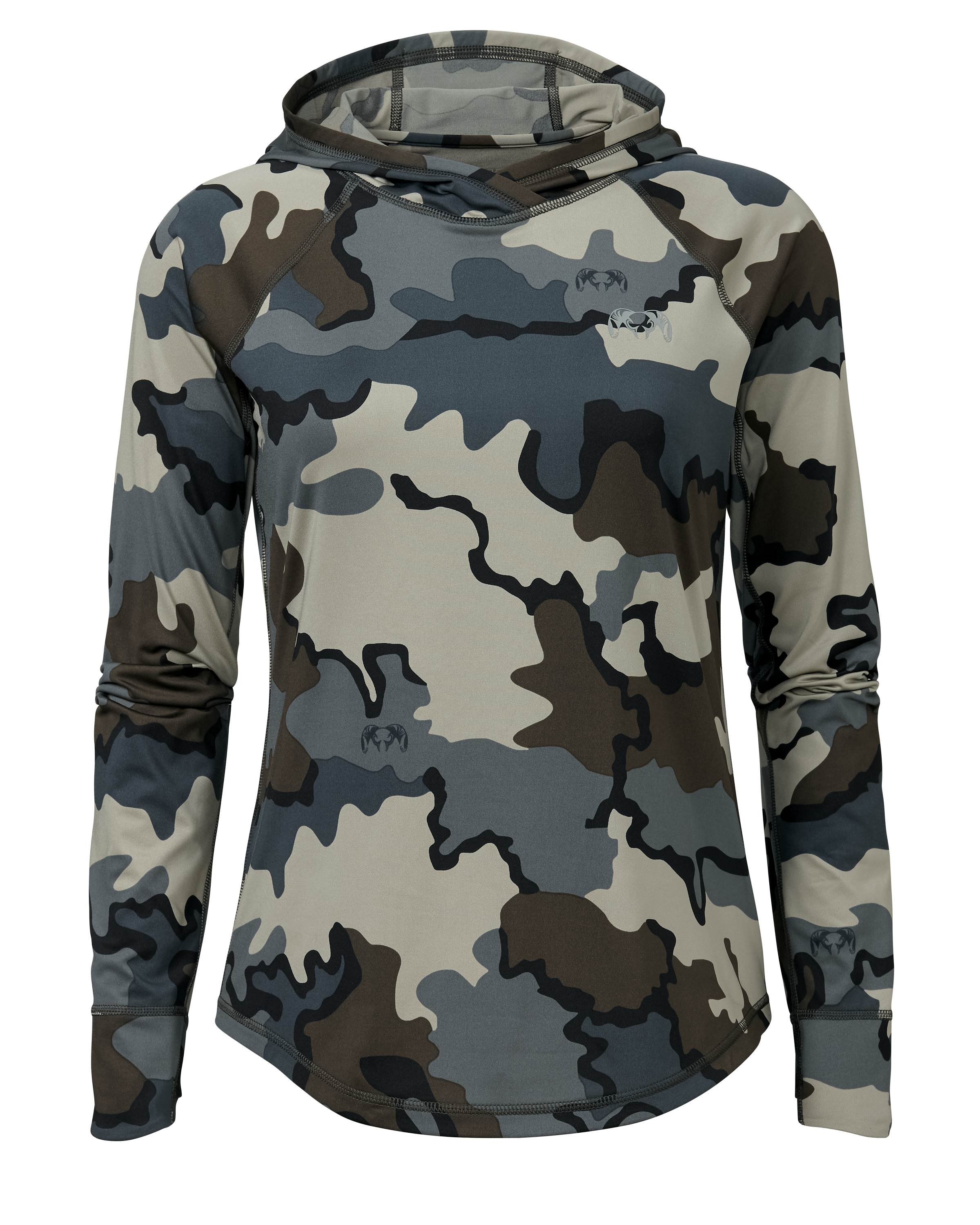 Hooded Sweatshirt Womens Camo Pullover Women's Cotton Mill Vintage