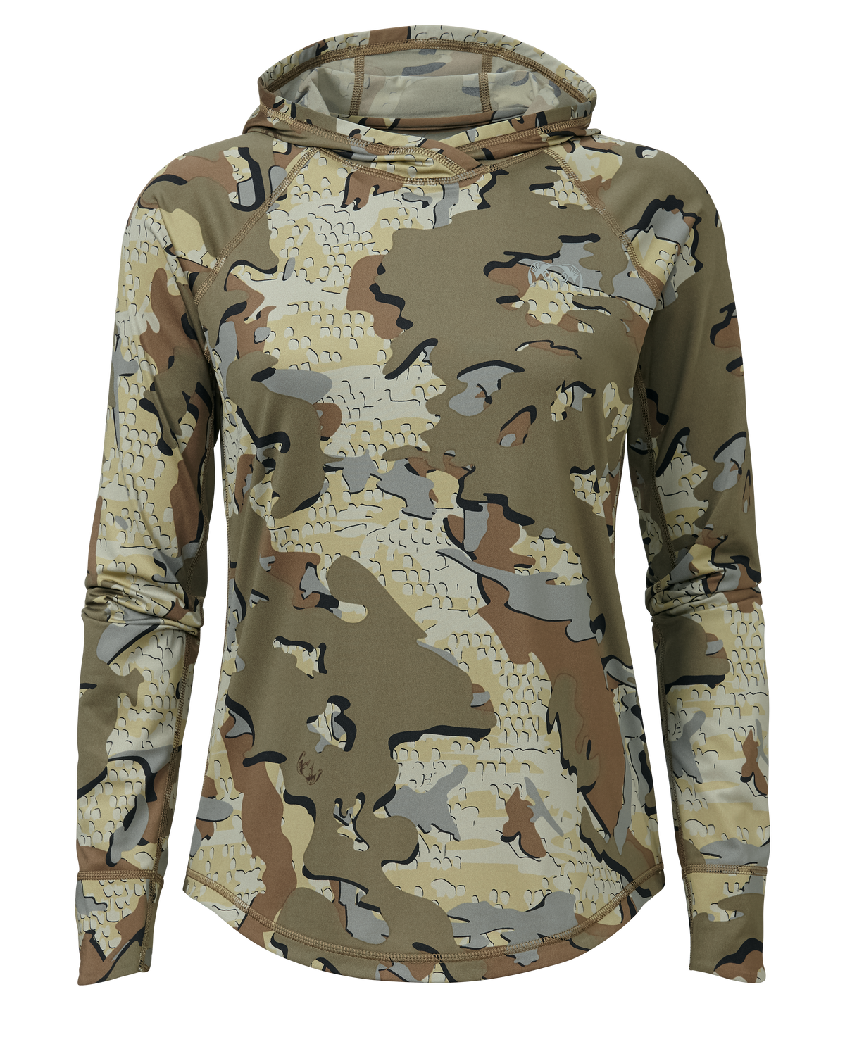 Women's camo hunting hoodie on sale