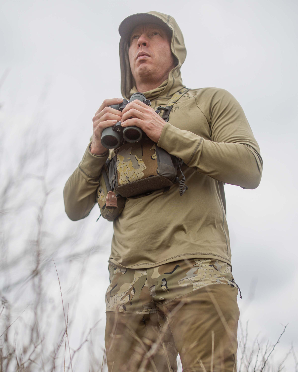 Gila PRO Sun Protection Hot Weather Hoodie - Khaki | KUIU