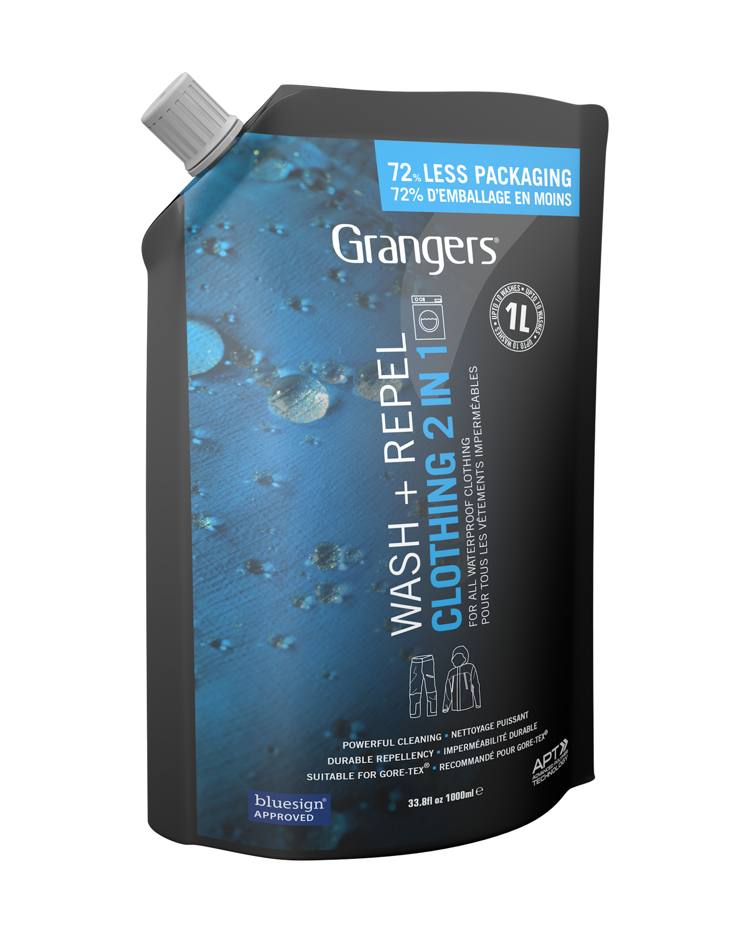 Grangers Wash + Repel Clothing 2In1 1000Ml